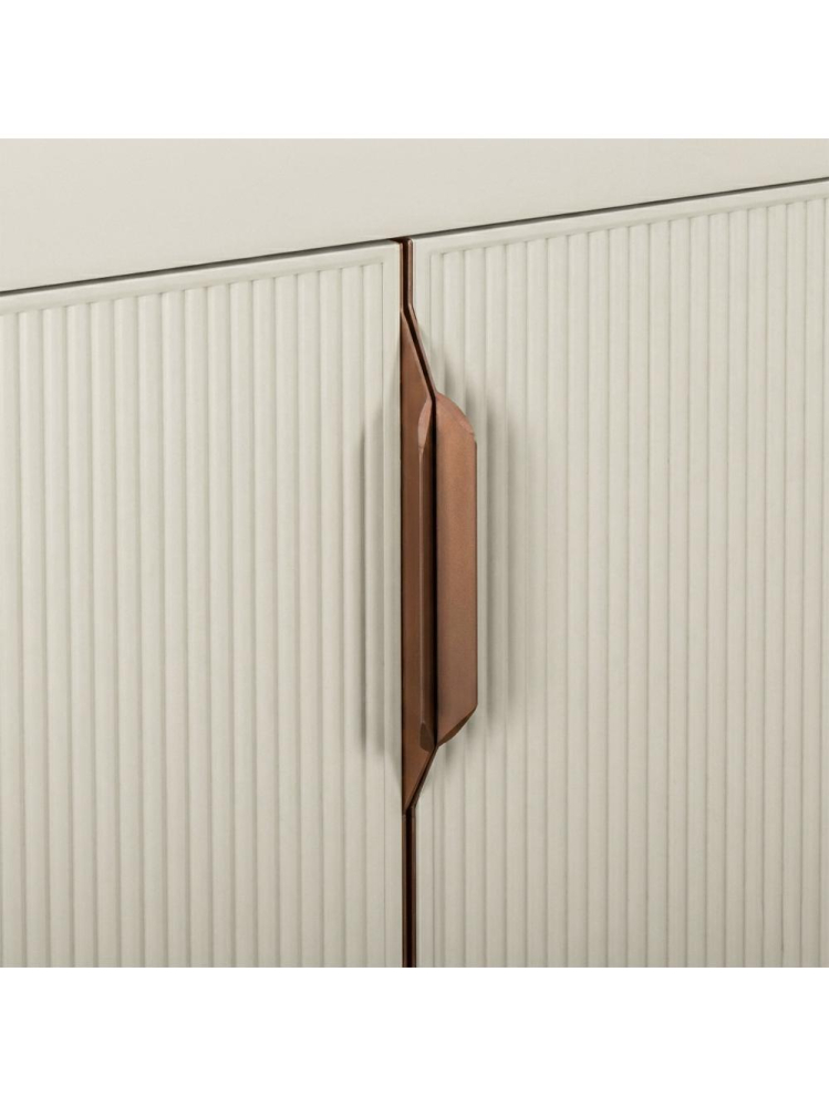 Set de mobilier de baie cu lavoar Astor 60 cm Bej [4]