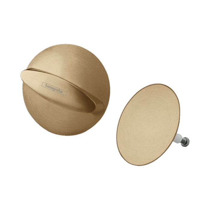 Set de ornamente, Hansgrohe, pentru instalatiile de cada Flexaplus, bronz periat [1]