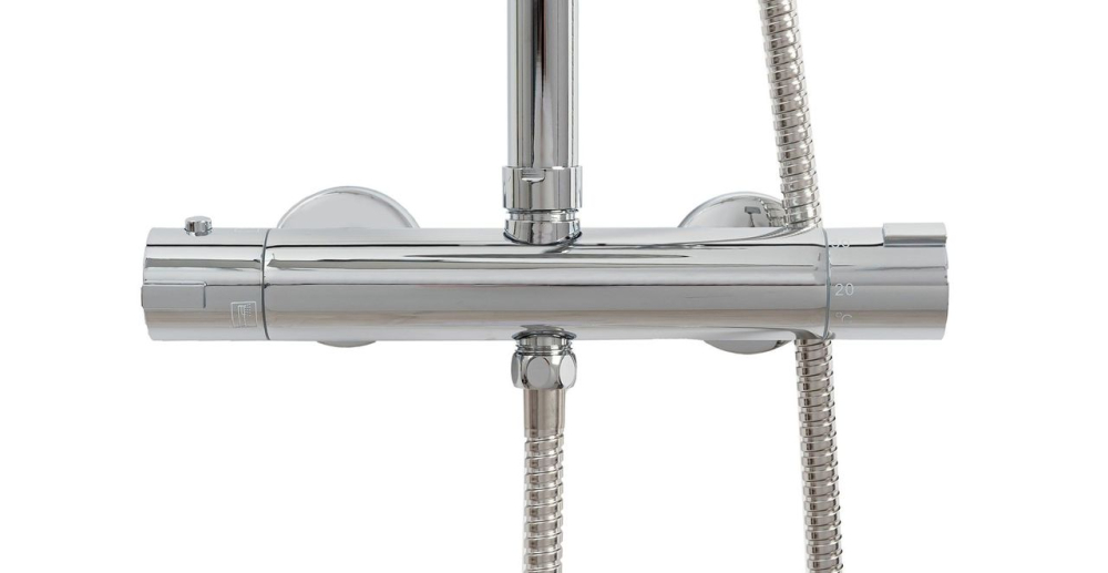 Set dus cu termostat CALANI DAYTON crom [5]