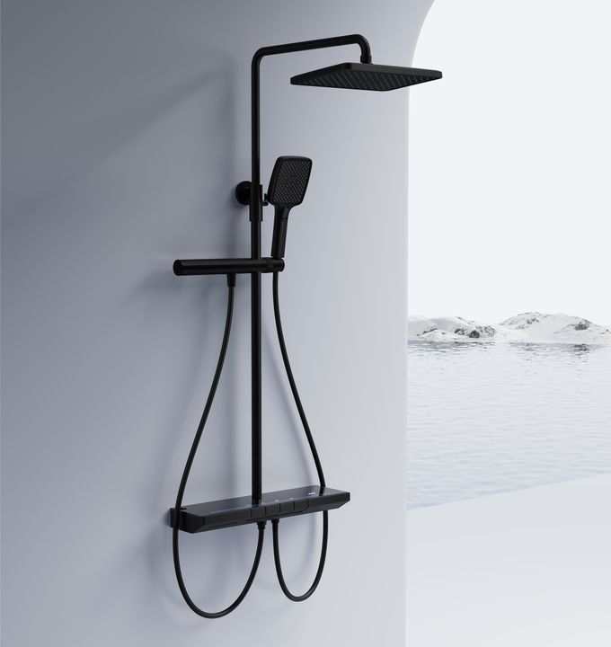 Set dus cu termostat REA Pedro negru [3]