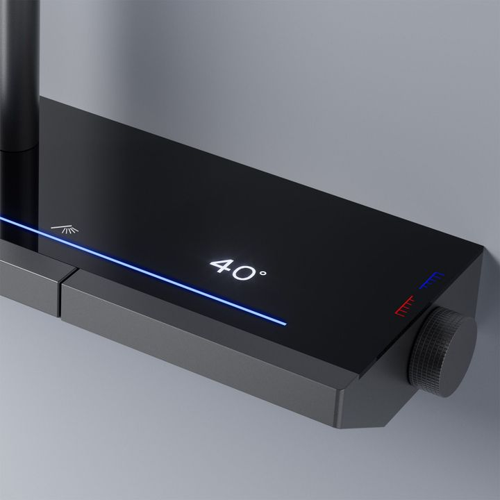 Set dus cu termostat REA Pedro titan [9]