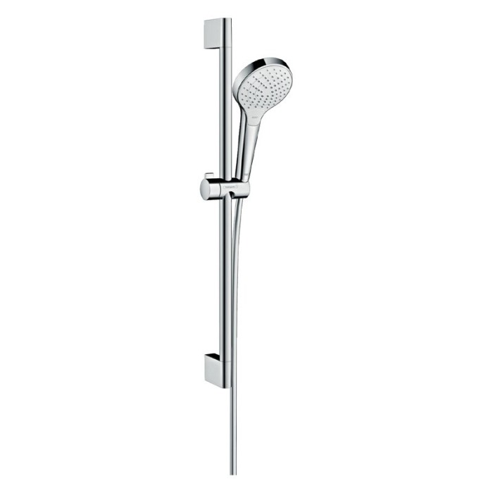 Set dus Hansgrohe, Croma Select S Vario Unica, cu bara dus 65 cm, 3 functii, crom [1]