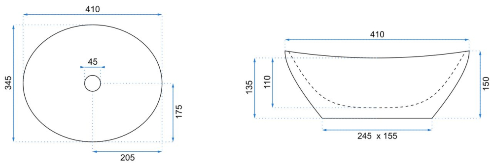 Set lavoar Sofia marble negru + baterie inalta Lungo auriu + dop universal auriu [3]