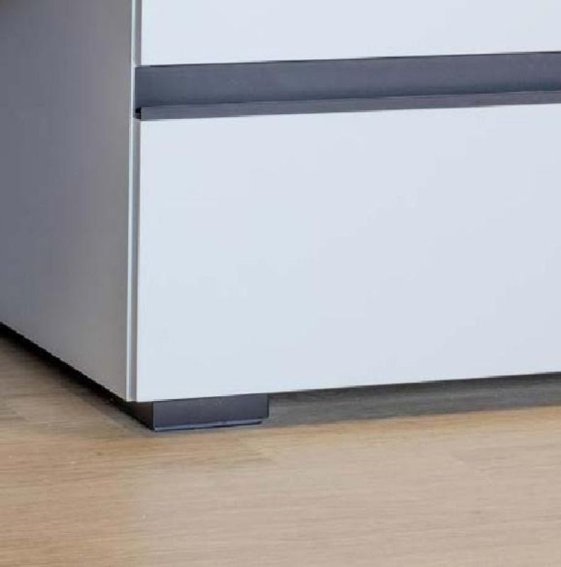 Set mobilier baie (masca stativa cu 3 sertare si lavoar) Kolpa San Harmony 120x48xH90, gri deschis [6]