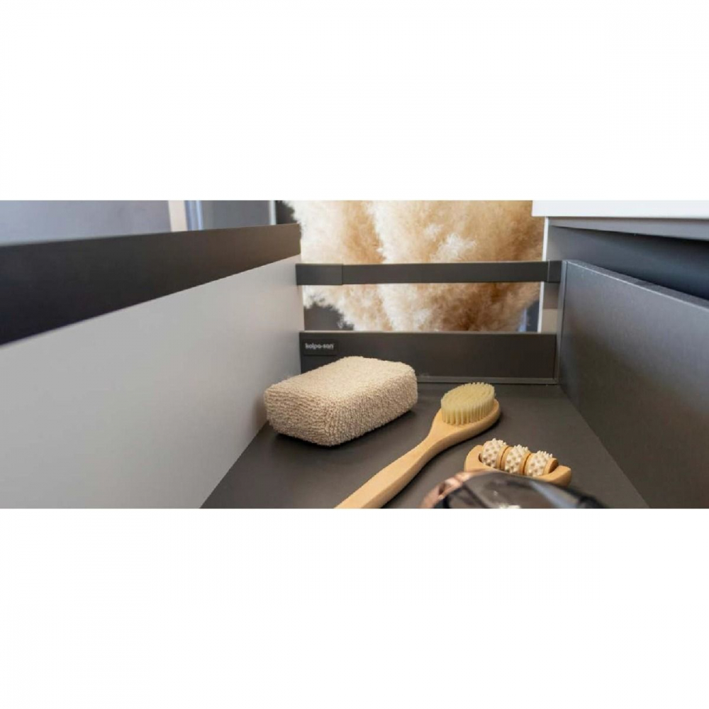 Set mobilier baie (masca stativa cu 3 sertare si lavoar) Kolpa San Harmony 120x48xH90, stejar inchis [3]