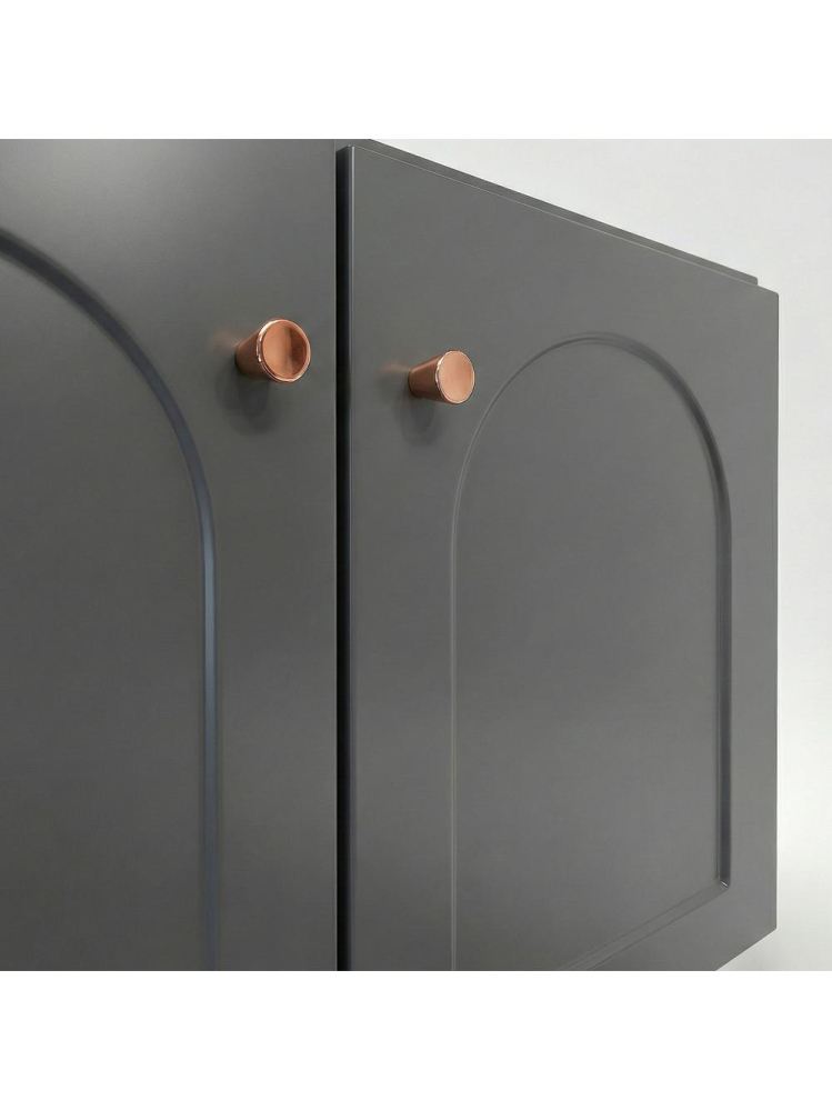 Set mobilier de baie cu lavoar Denver 60cm Grey [4]