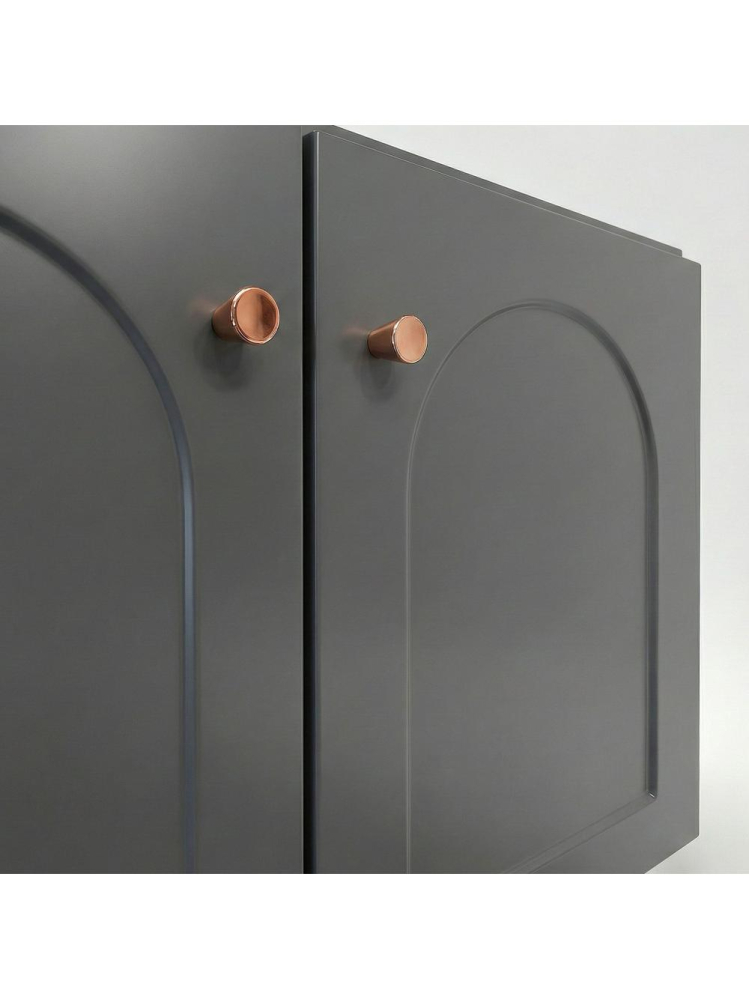 Set mobilier de baie cu lavoar Denver 80cm Grey [4]