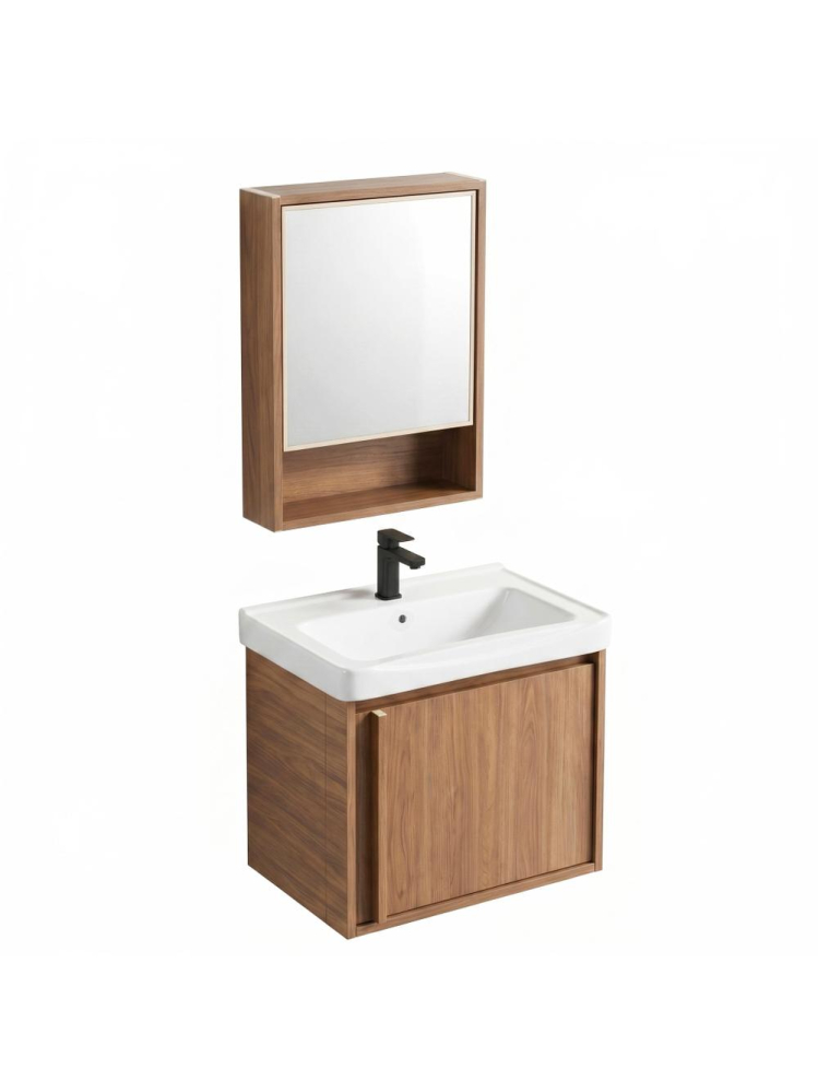 Set mobilier de baie cu lavoar Gama T25023 HHL 50CM maro [10]