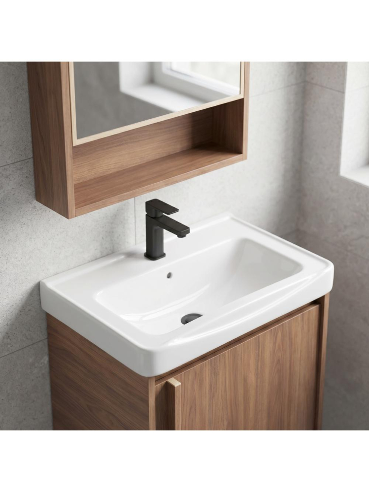 Set mobilier de baie cu lavoar Gama T25023 HHL 50CM maro [7]