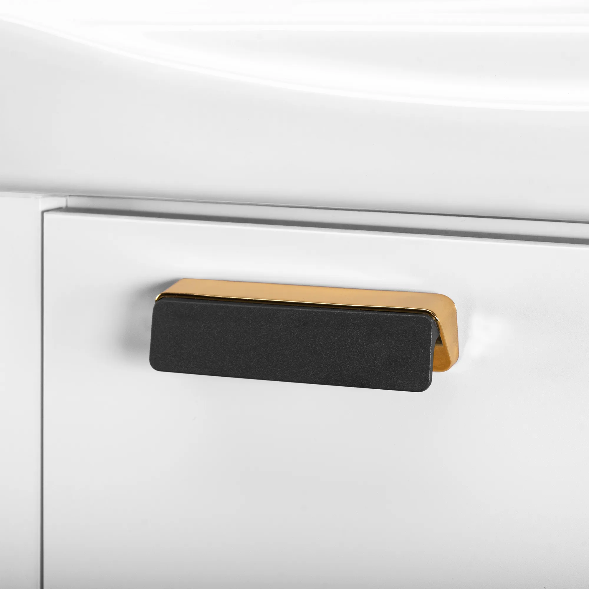 Set mobilier de baie cu lavoar Molly 40cm Alb [6]