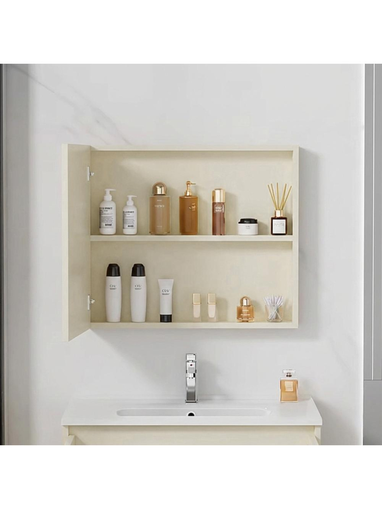 Set mobilier de baie cu lavoar Paris 60cm Bej [4]