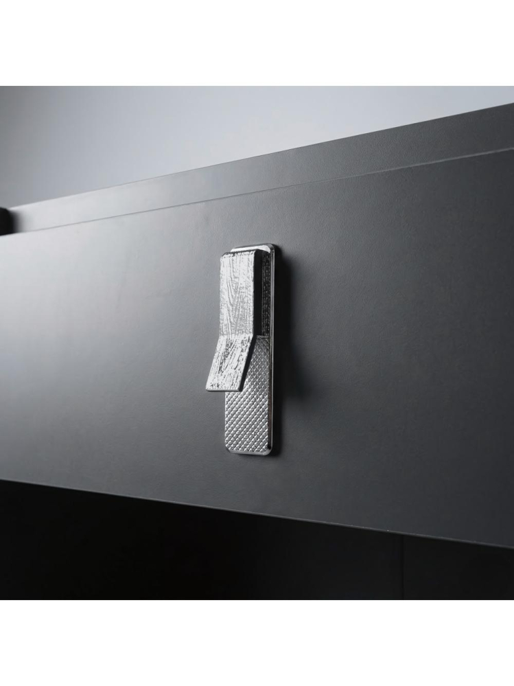 Set mobilier de baie cu lavoar Toledo 60cm Grey [6]