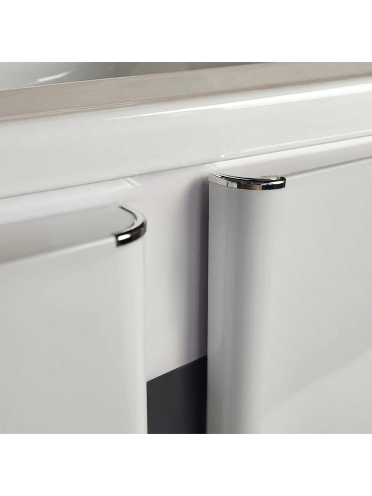 Set mobilier de baie cu lavoar Tula 60cm alb [4]