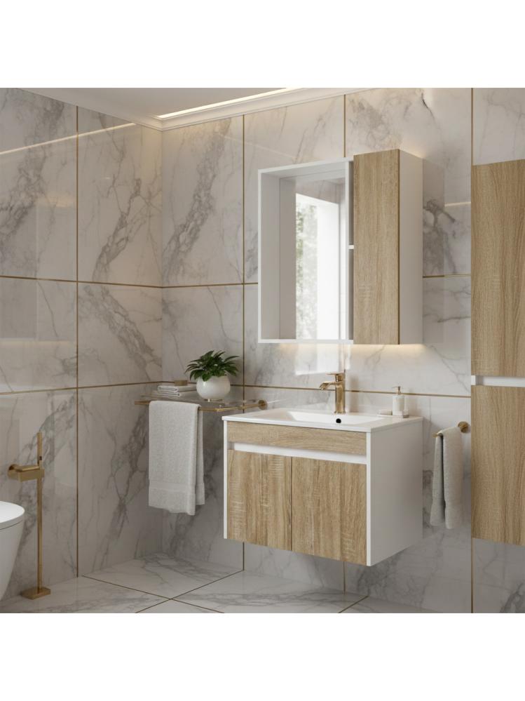 Set mobilier de baie Faro 60 cm [5]