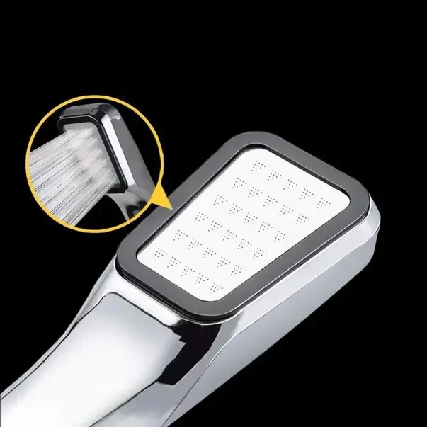 Set para cu suport si furtun de dus Rea Eco Power crom [11]