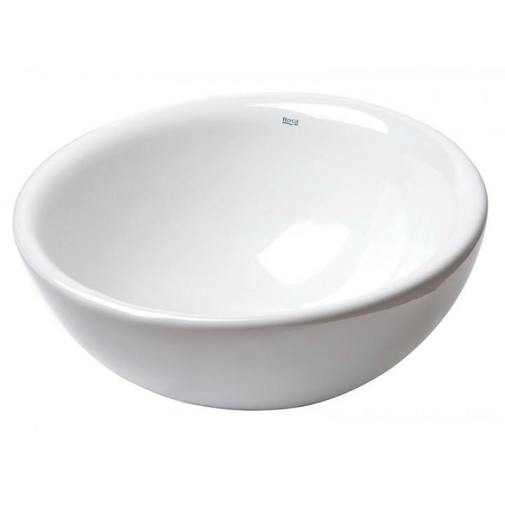 Set promo lavoar baie pe blat Roca Bol 42x42 cm, cu baterie Carelia [4]