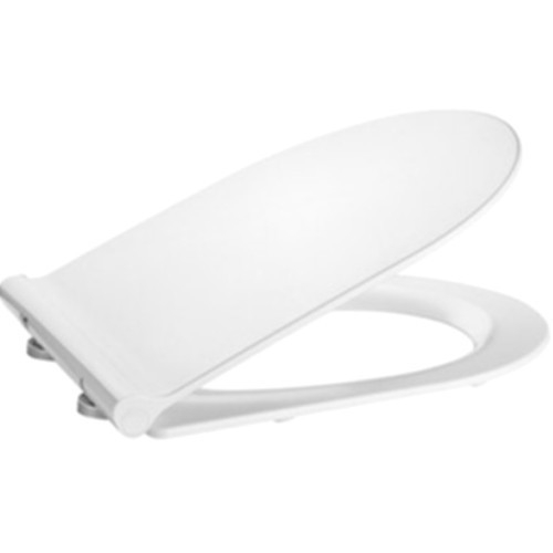 Set promo Vas WC suspendat cu capac soft close Roca Meridian Rimless 36x56 cm evacuare orizontala [5]