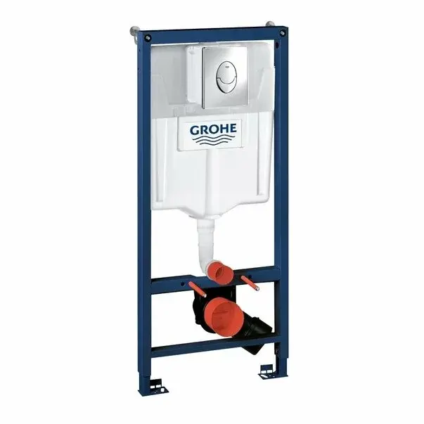 Set rezervor incastrat Grohe Rapid SL pentru vas wc cu clapeta cromata Skate Air [1]