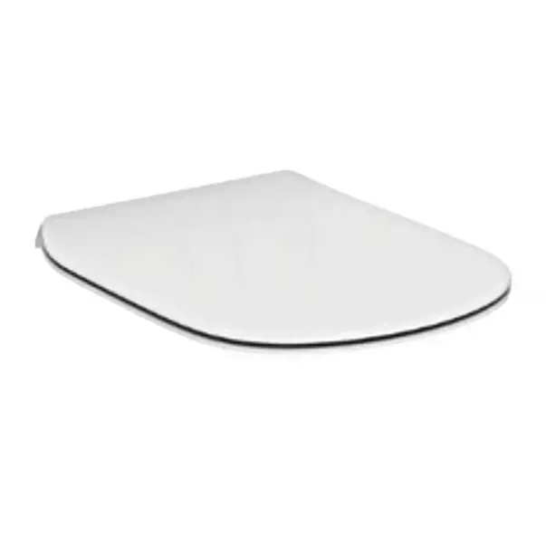 Set rezervor WC Ideal Standard ProSys si clapeta crom plus vas WC Tesi Aquablade cu capac soft close [6]