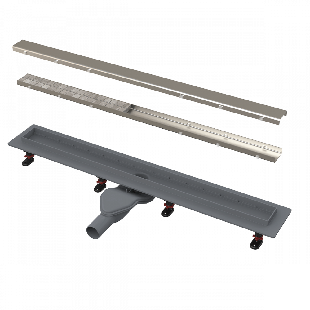 Set rigola cu capac Optimal 65 cm Alcadrain faiantabil APZ2012-OPTION6 [2]