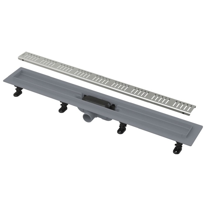 Set rigola de dus, Alcadrain, Simple, cu capac, 95 cm, inox [1]