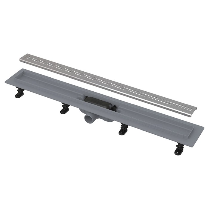 Set rigola de dus, AlcaPlast, Simple, cu capac, 75 cm [1]