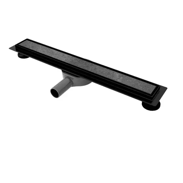 Set rigola pentru dus plus capac 50 cm Rea Neo Pro 2 in 1 negru [17]