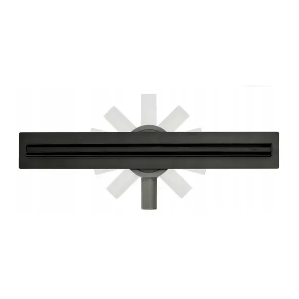 Set rigola pentru dus plus capac 50 cm Rea Neo Slim Pro negru [3]