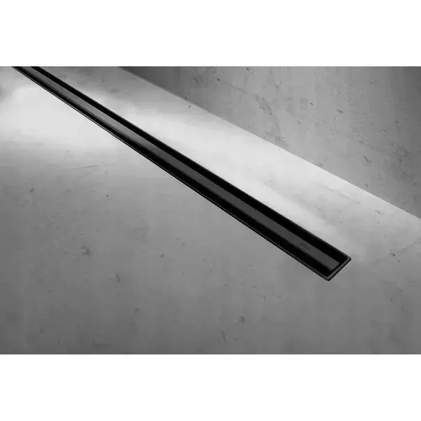 Set rigola pentru dus plus capac 50 cm Rea Neo Slim Pro negru [4]