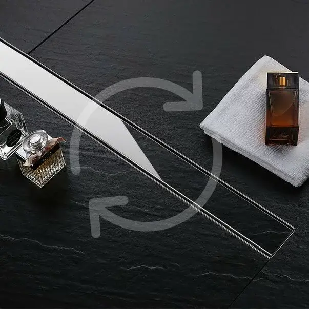 Set rigola pentru dus plus capac 60 cm Rea Pure Neo Inox [3]