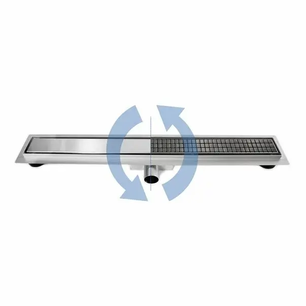 Set rigola pentru dus plus capac 60 cm Rea Pure Neo Inox [7]