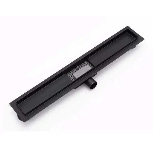Set rigola pentru dus plus capac 70 cm Rea Neo Pure negru mat [4]