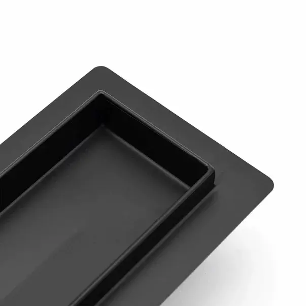 Set rigola pentru dus plus capac 70 cm Rea Neo Pure negru mat [3]
