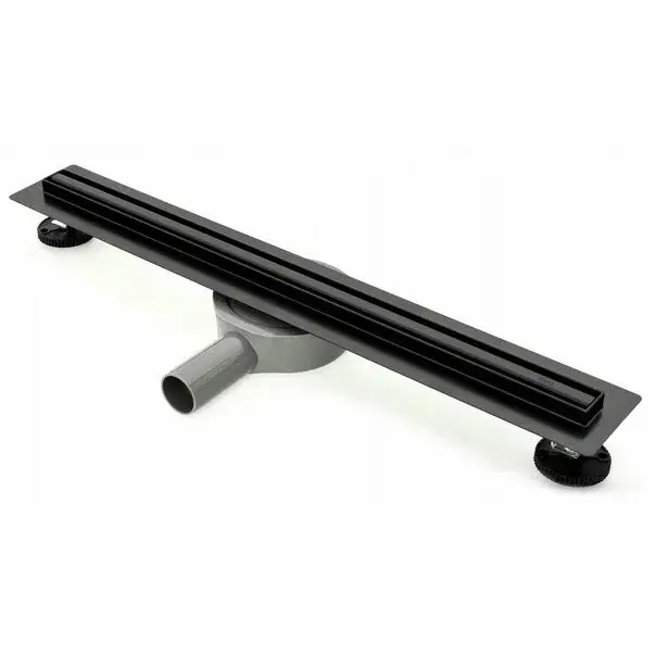 Set rigola pentru dus plus capac 70 cm Rea Neo Slim Pro negru [6]