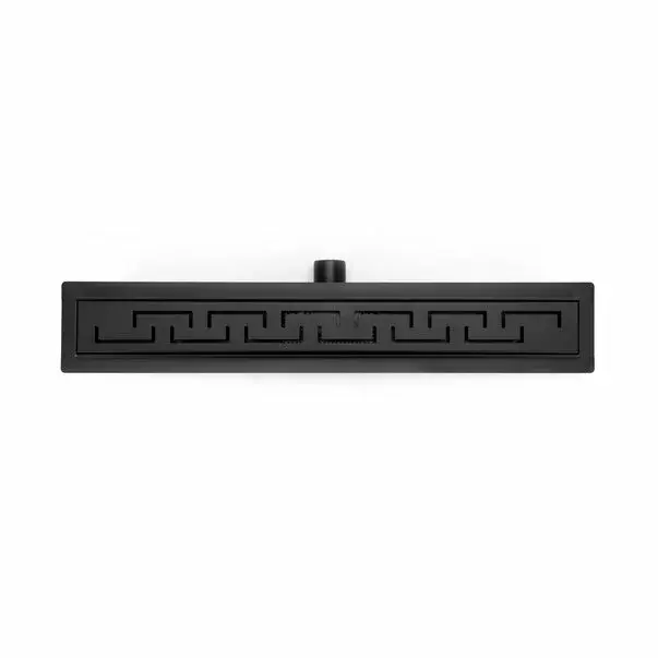 Set rigola pentru dus plus capac 80 cm Rea Greek Negru Mat [3]