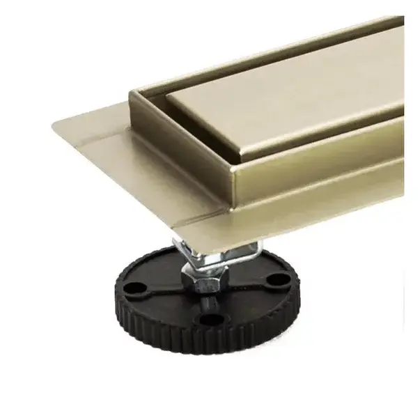 Set rigola pentru dus plus capac 80 cm Rea Neo Pure auriu periat [9]