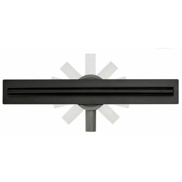 Set rigola pentru dus plus capac 80 cm Rea Neo Slim Pro negru [9]