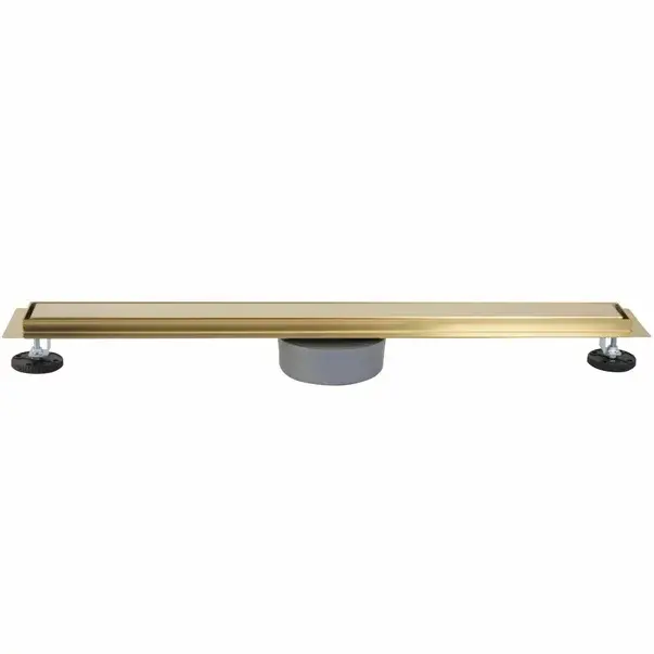 Set rigola pentru dus plus capac auriu periat Rea Neox Pro 70 cm [6]