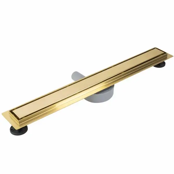 Set rigola pentru dus plus capac auriu periat Rea Neox Pro 70 cm [3]