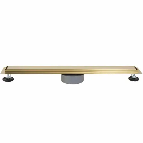 Set rigola pentru dus plus capac auriu periat Rea Neox Pro 90 cm [6]