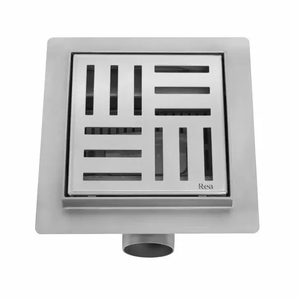 Set rigola pentru dus plus capac inox periat Rea Cross 12 cm [4]