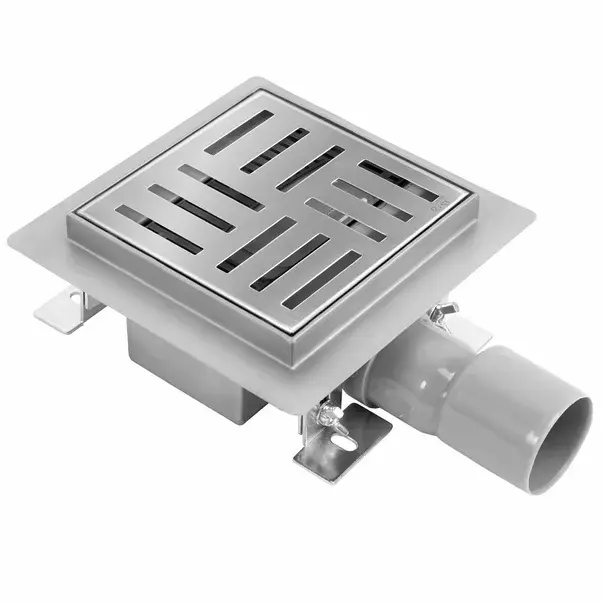 Set rigola pentru dus plus capac inox periat Rea Cross 15 cm [1]