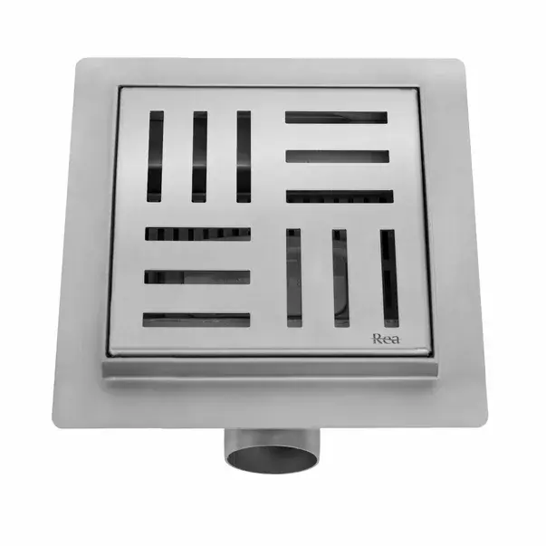 Set rigola pentru dus plus capac inox periat Rea Cross 15 cm [4]