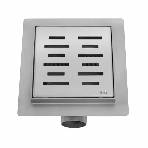 Set rigola pentru dus plus capac inox periat Rea Line 12 cm [6]