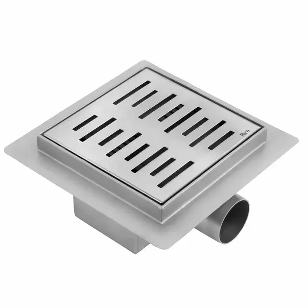 Set rigola pentru dus plus capac inox periat Rea Line 15 cm [3]