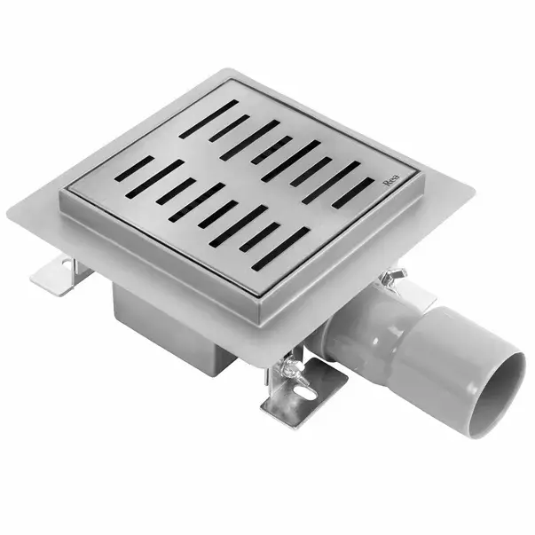 Set rigola pentru dus plus capac inox periat Rea Line 15 cm [1]