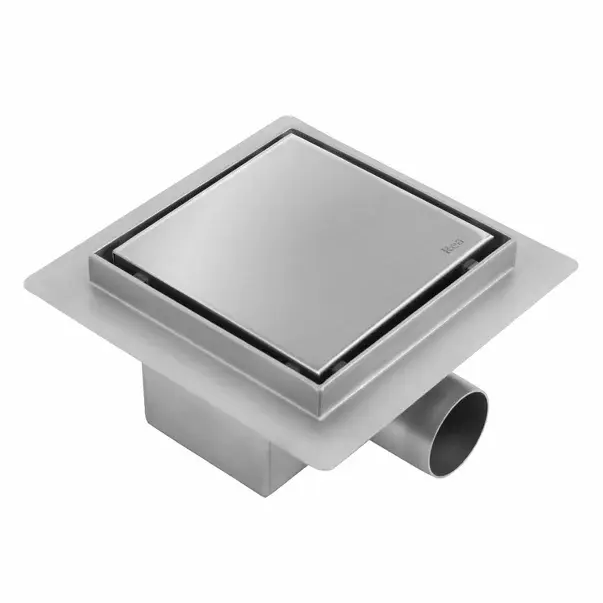 Set rigola pentru dus plus capac inox periat Rea Neo 12 cm [3]