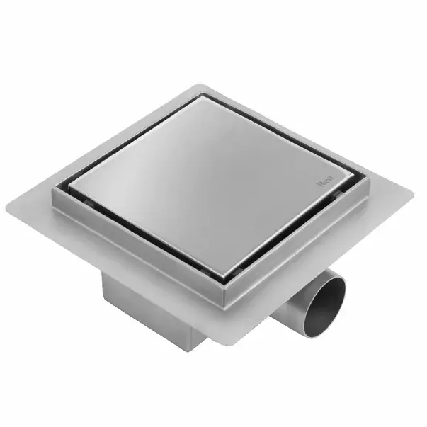 Set rigola pentru dus plus capac inox periat Rea Neo 15 cm [3]