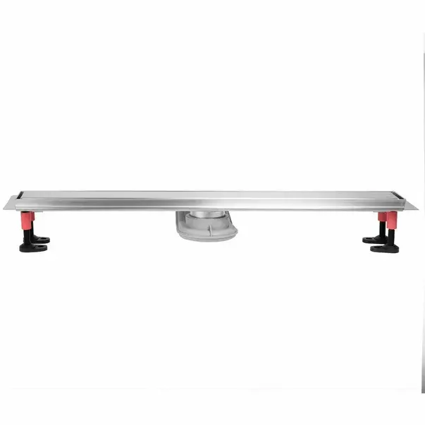Set rigola pentru dus plus capac inox periat Rea Neox Superflow 60 cm [5]