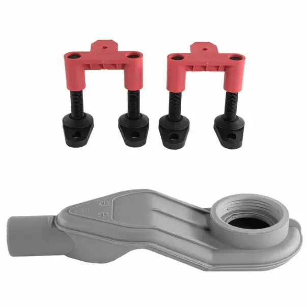Set rigola pentru dus plus capac inox periat Rea Neox Superflow 80 cm [8]